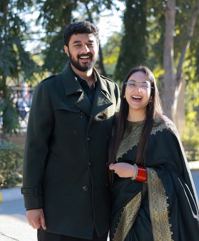 Sanchi and Greatal Sharma, the founders of Panasva